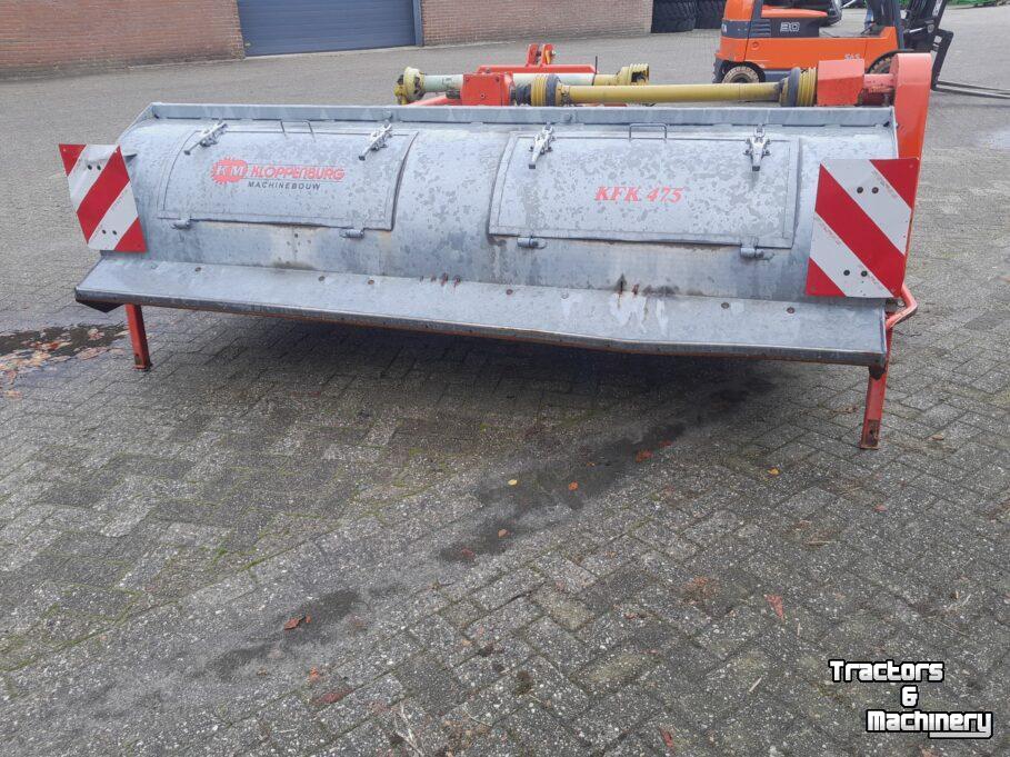 Broyeur de fanes Kloppenburg 4-rij loofklapper type KFK475