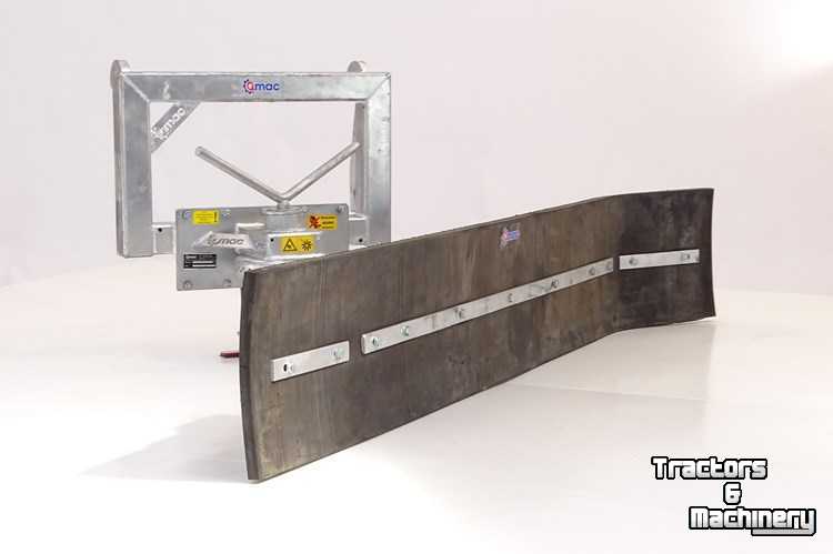 Panneau coulissant de fourrage Qmac Rubber yard scraper hookup Weidemann