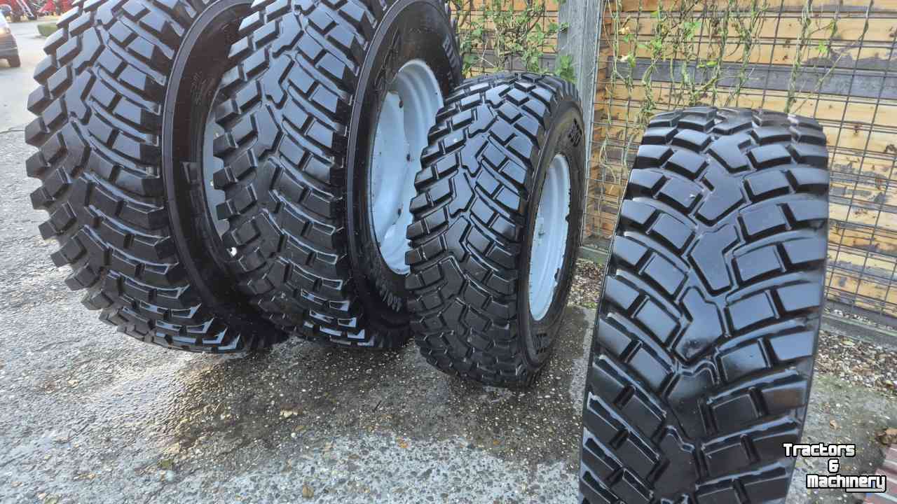 Roues, Pneus, Jantes, Barillets Jumelage BKT 400/80R24 en 480/80R34