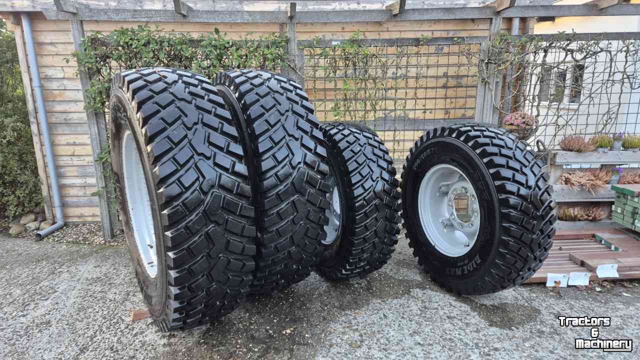 Roues, Pneus, Jantes, Barillets Jumelage BKT 400/80R24 en 480/80R34