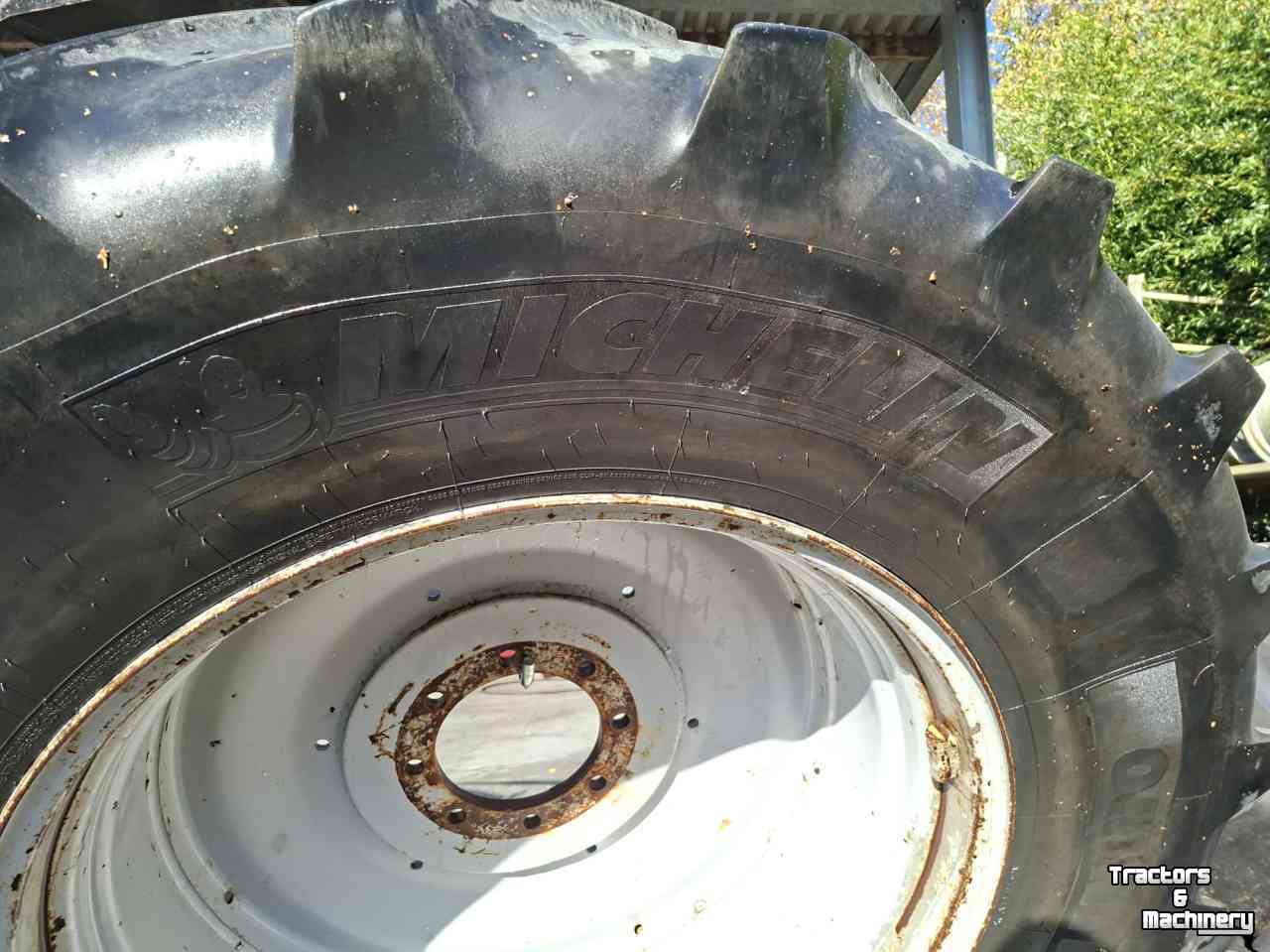 Roues, Pneus, Jantes, Barillets Jumelage Michelin Omnibib 580/70R38