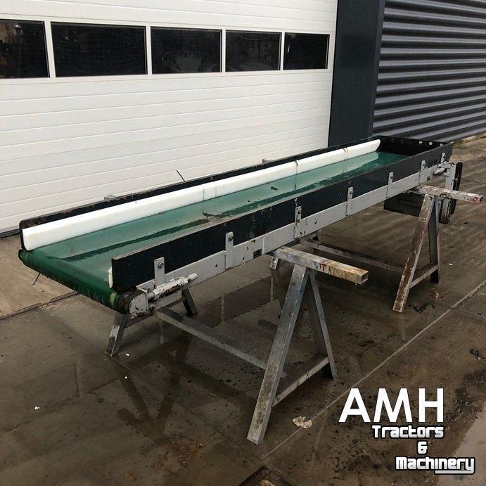 Convoyeur  3100X600 TRANSPORTBAND VLAKKE BAND FLAT BELT CONVEYOR BELT FLACHBAND FÖRDERBAND