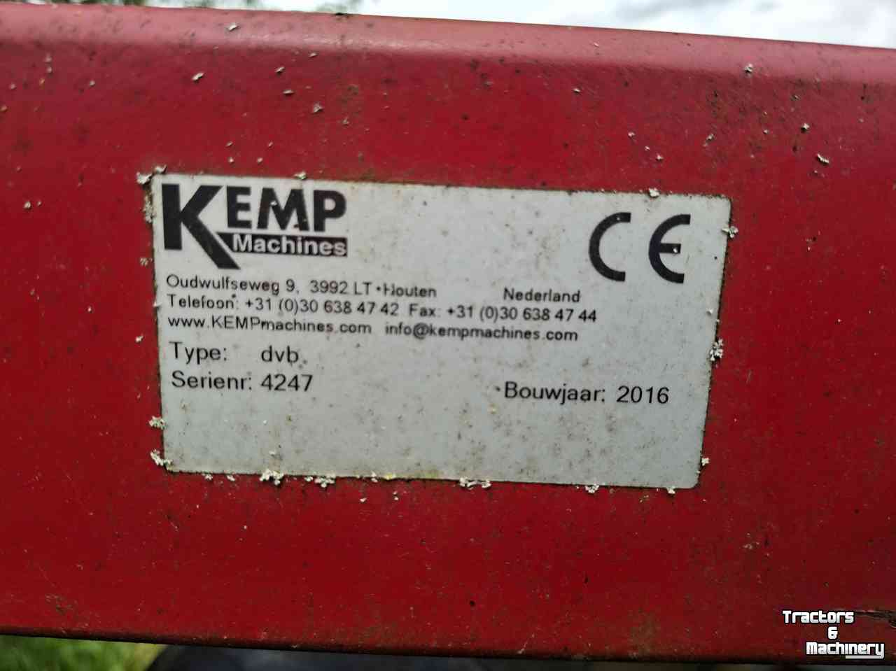 Panneau coulissant de fourrage Kemp Kemp dvb voerveegband/voerschuif/aanveegband/aanbouwdeel