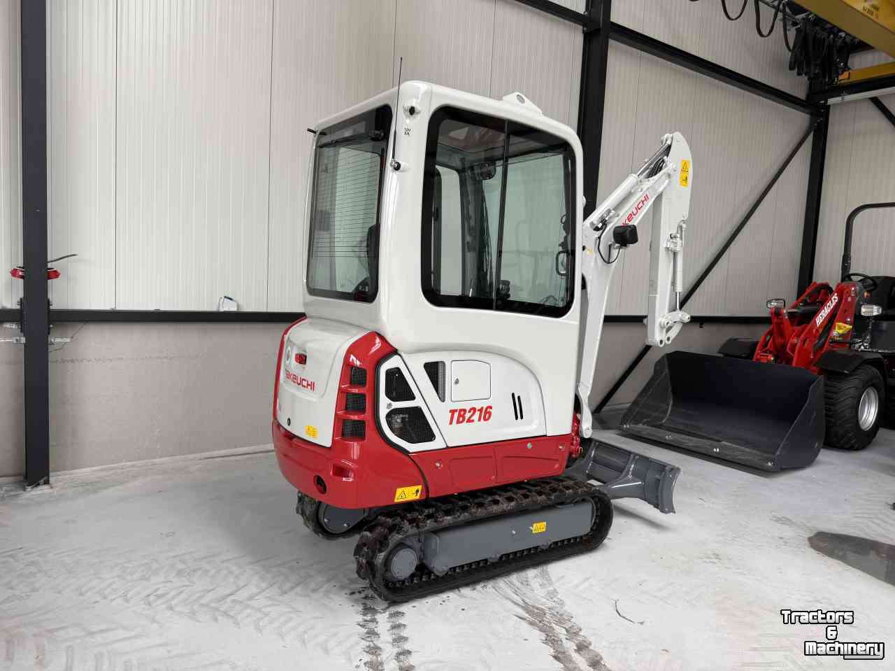 Mini pelleteuse Takeuchi TB216