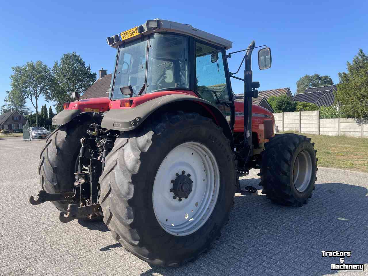 Tracteur Massey Ferguson 8240 Powercontrol luchtdruk airco Sisu 6 cil.turbo