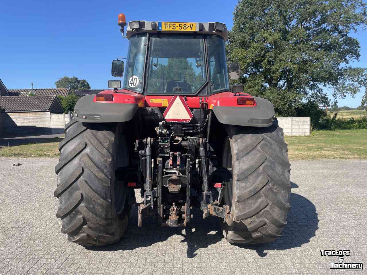 Tracteur Massey Ferguson 8240 Powercontrol luchtdruk airco Sisu 6 cil.turbo