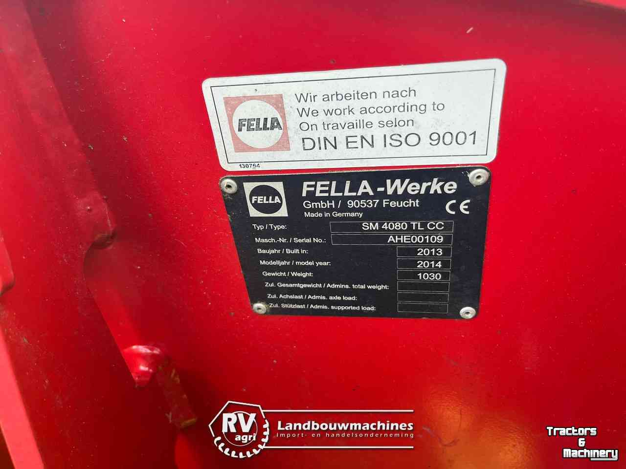 Faucheuse Fella Ramos 4080 TL (zeer netjes!)