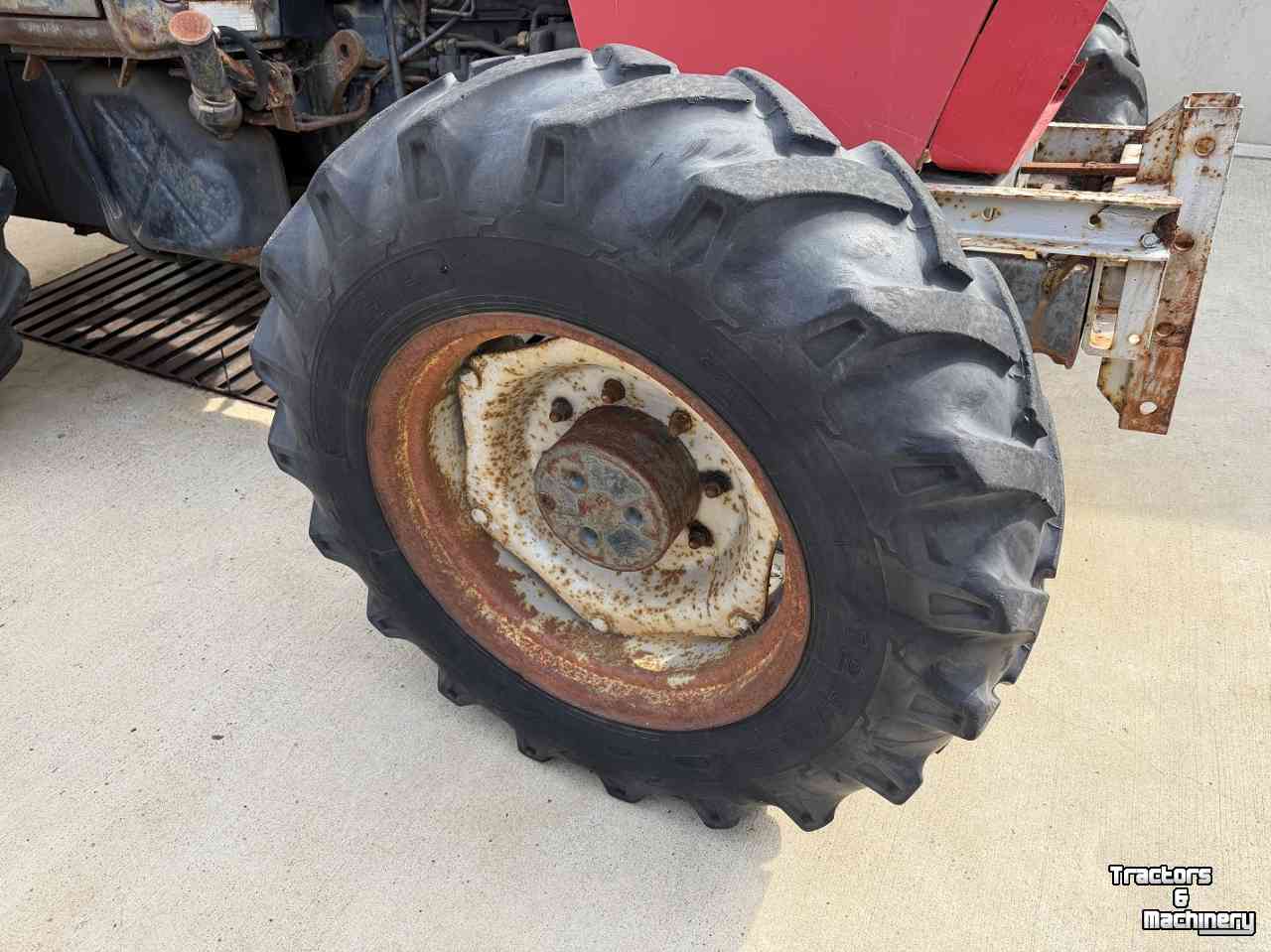 Roues, Pneus, Jantes, Barillets Jumelage Case-IH set banden 12.4-24 op velg