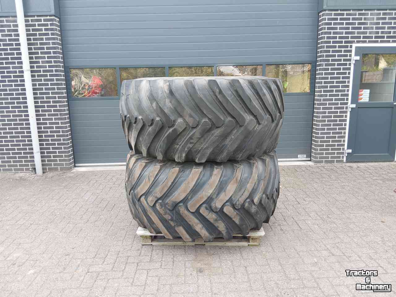 Roues, Pneus, Jantes, Barillets Jumelage John Deere 800/65 R32 wielen  Grote ZF Steek