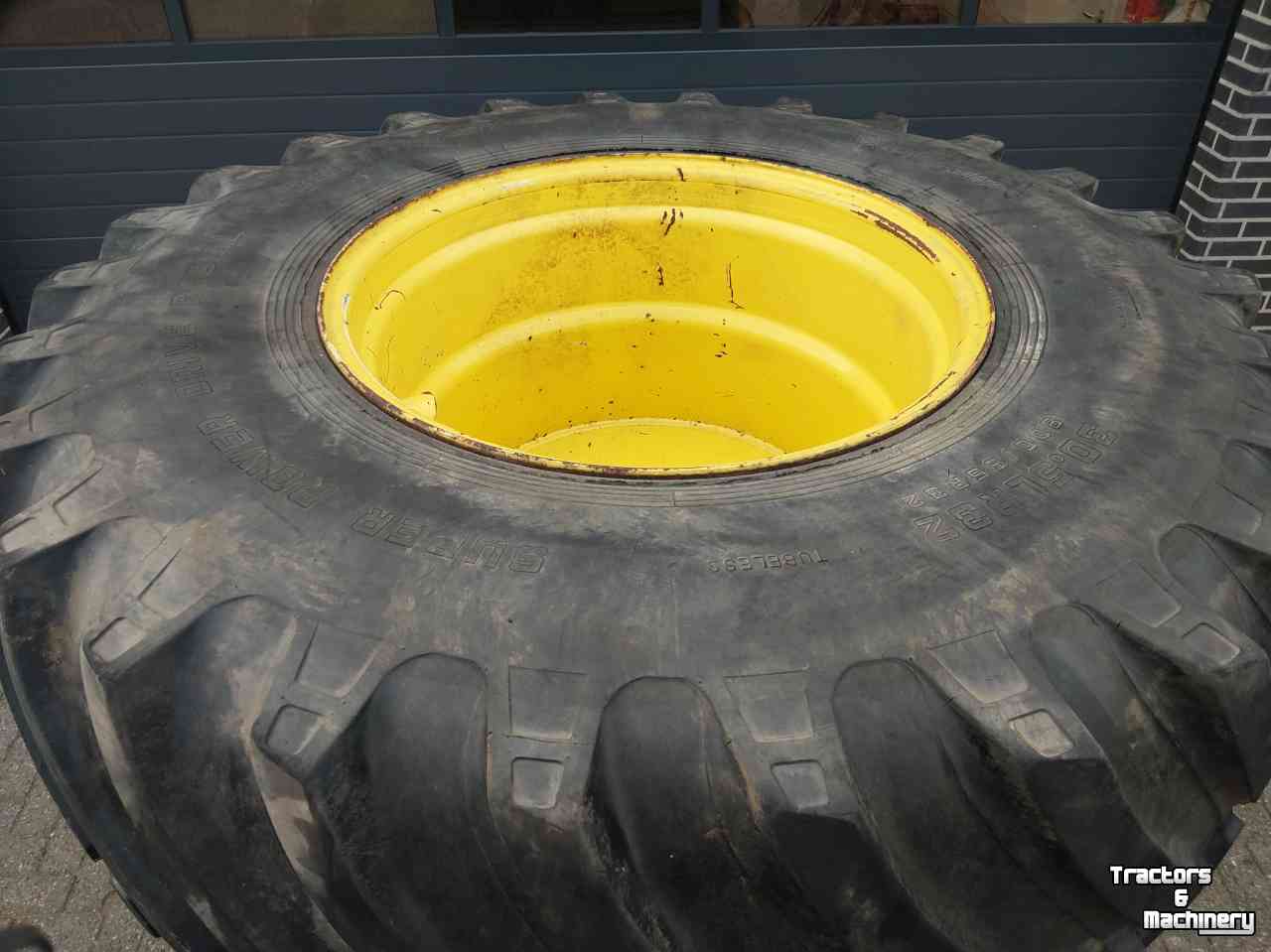 Roues, Pneus, Jantes, Barillets Jumelage John Deere 800/65 R32 wielen  Grote ZF Steek