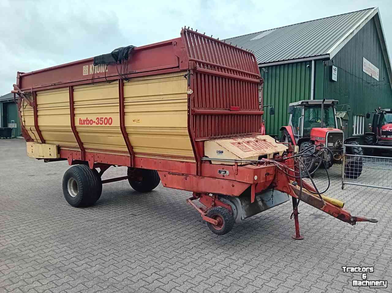 Autochargeuse Krone Turbo 3500 enkelas