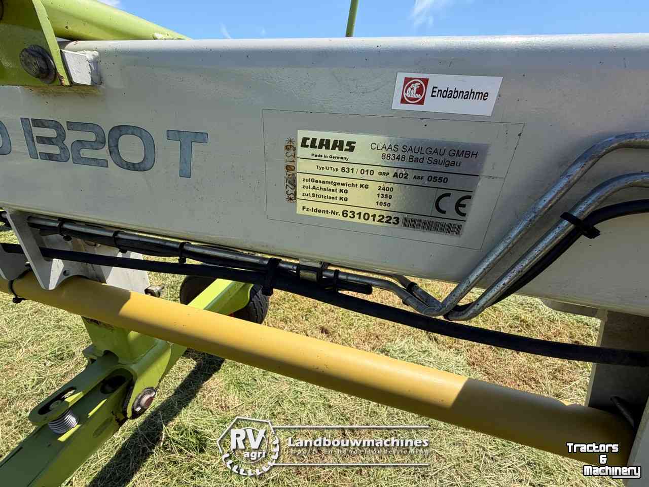 Faneur Claas Volto 1320T (bieden)