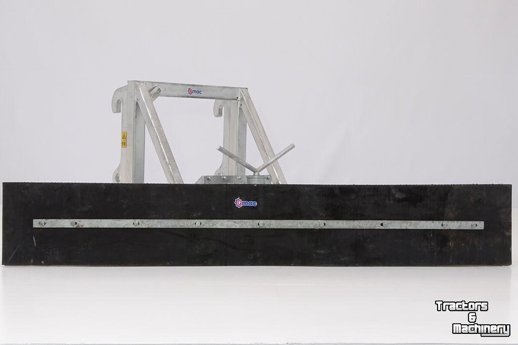 Rabot caoutchouc Qmac 240 MECH SCHUIN AHLMAN AZ 6 T/M AZ