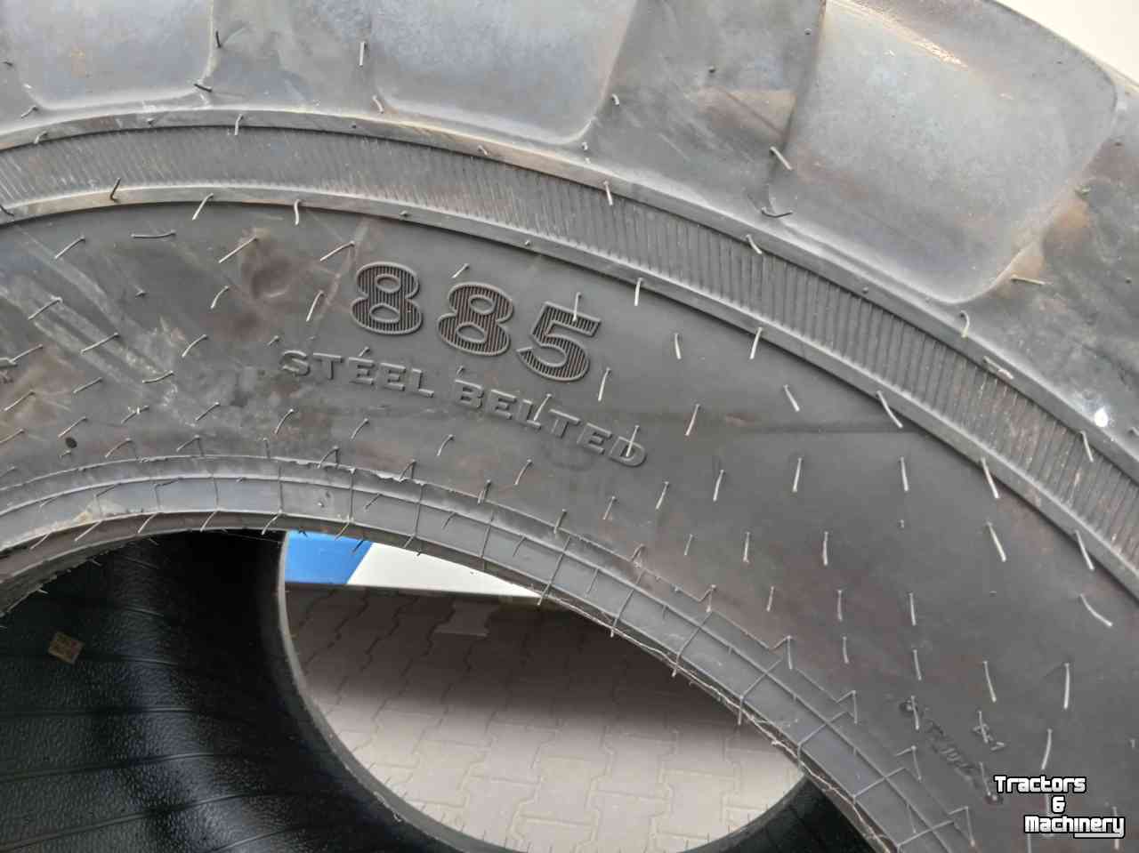 Roues, Pneus, Jantes, Barillets Jumelage Alliance 800/45R30.5
