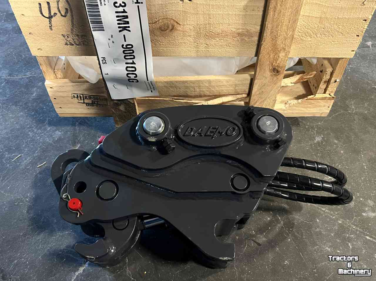 Mini pelleteuse Case Case CX30 New Holland E30C  Snelwissel -DAEMO DMQ27 parts nr:31MK-90010CG