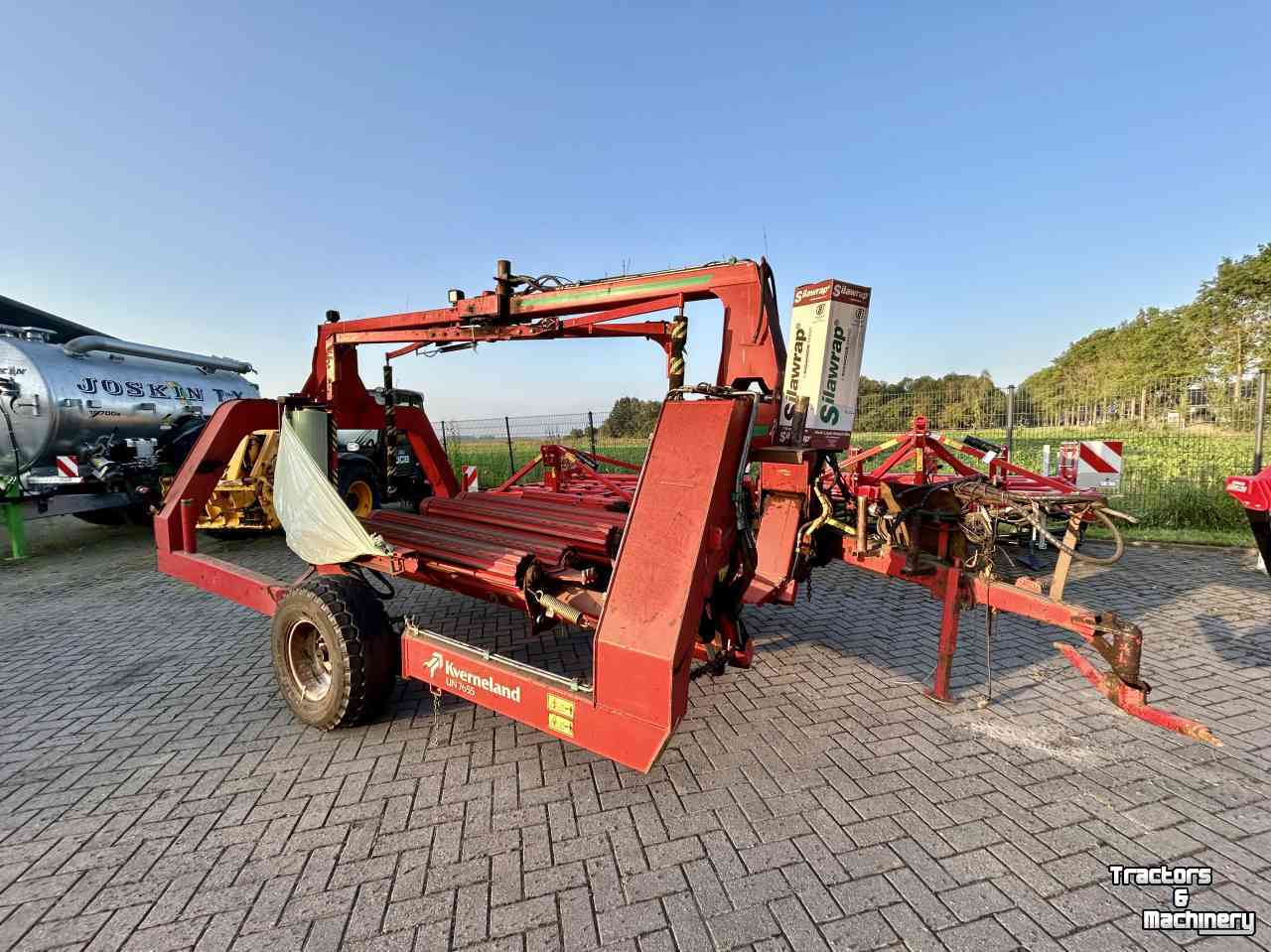 Enrubanneuse Kverneland Balenwikkelaar UN 7655