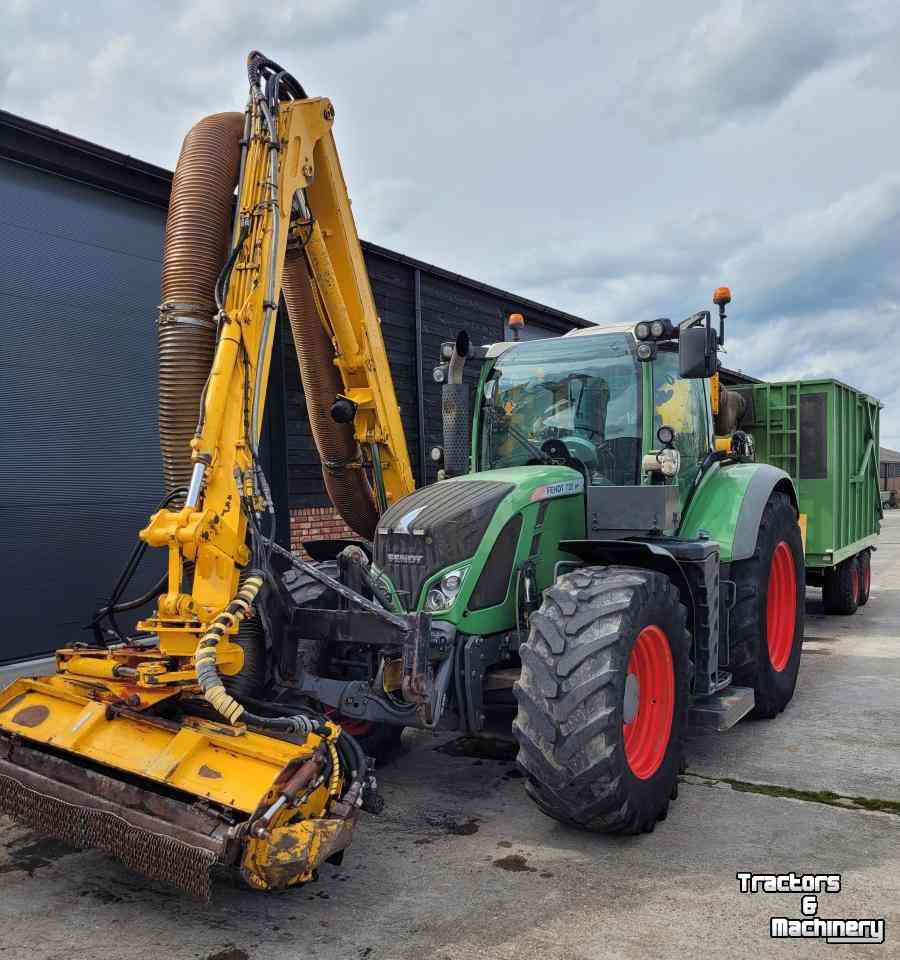 Tracteurs Fendt 720 Vario Profi Tractor + Herder Grenadier MBK 513 LS