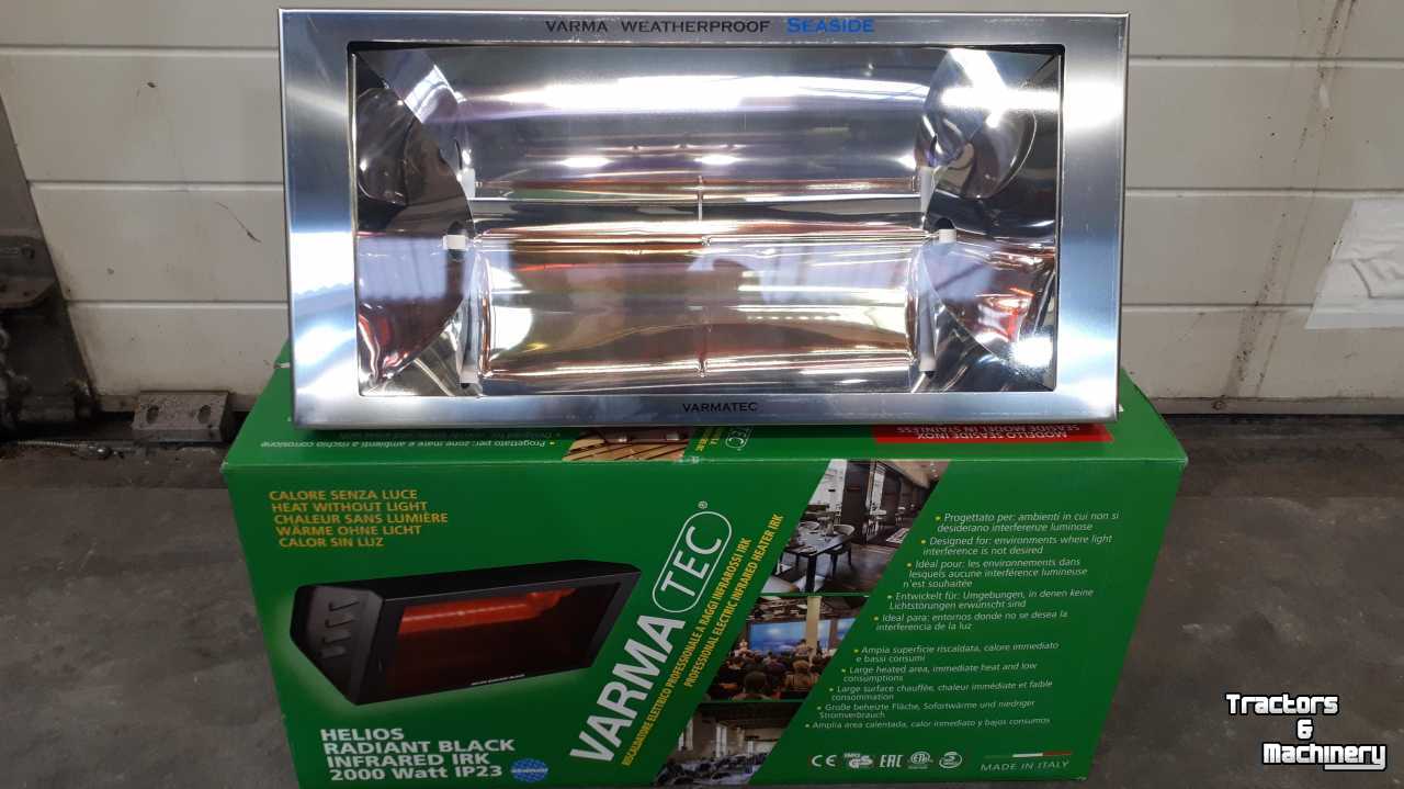 Autres machines et accessoires pour l'atelier et terrain  Infrarood verwarmer Varma WR 2000 RVS