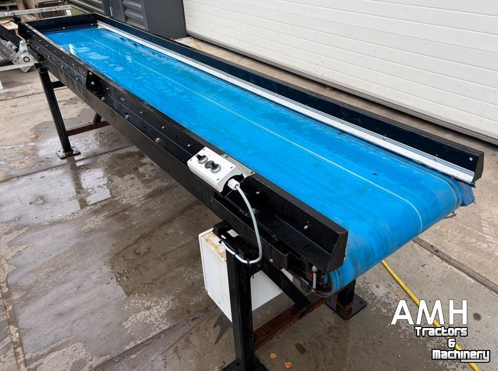 Convoyeur  3350X580 TRANSPORTBAND VLAKKE BAND FLAT BELT CONVEYOR BELT FLACHBAND FÖRDERBAND