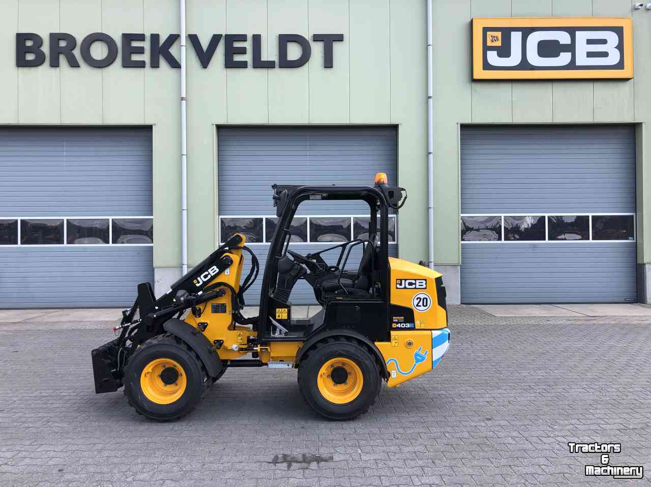 Chargeuse sur pneus JCB Elektrische Wiellader JCB 403 E