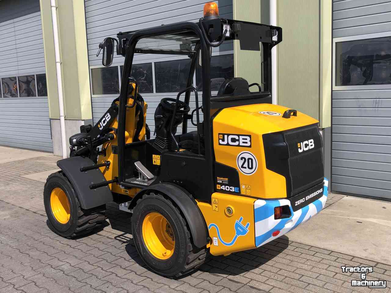 Chargeuse sur pneus JCB Elektrische Wiellader JCB 403 E