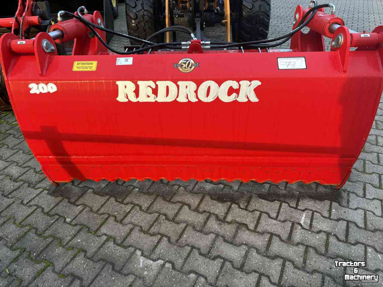 Coupe-blocs d'ensilage Redrock Alligator 200/100