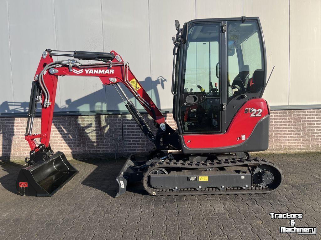 Mini pelleteuse Yanmar SV22