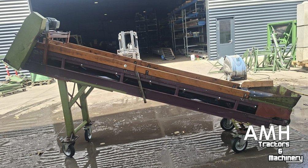 Convoyeur élévateur  4000X500 OPVOERBAND ELEVATORBAND ELEVATOR BELT FÖRDERBAND STEIGBAND
