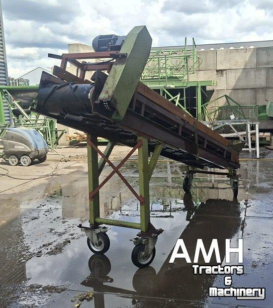 Convoyeur élévateur  4000X500 OPVOERBAND ELEVATORBAND ELEVATOR BELT FÖRDERBAND STEIGBAND