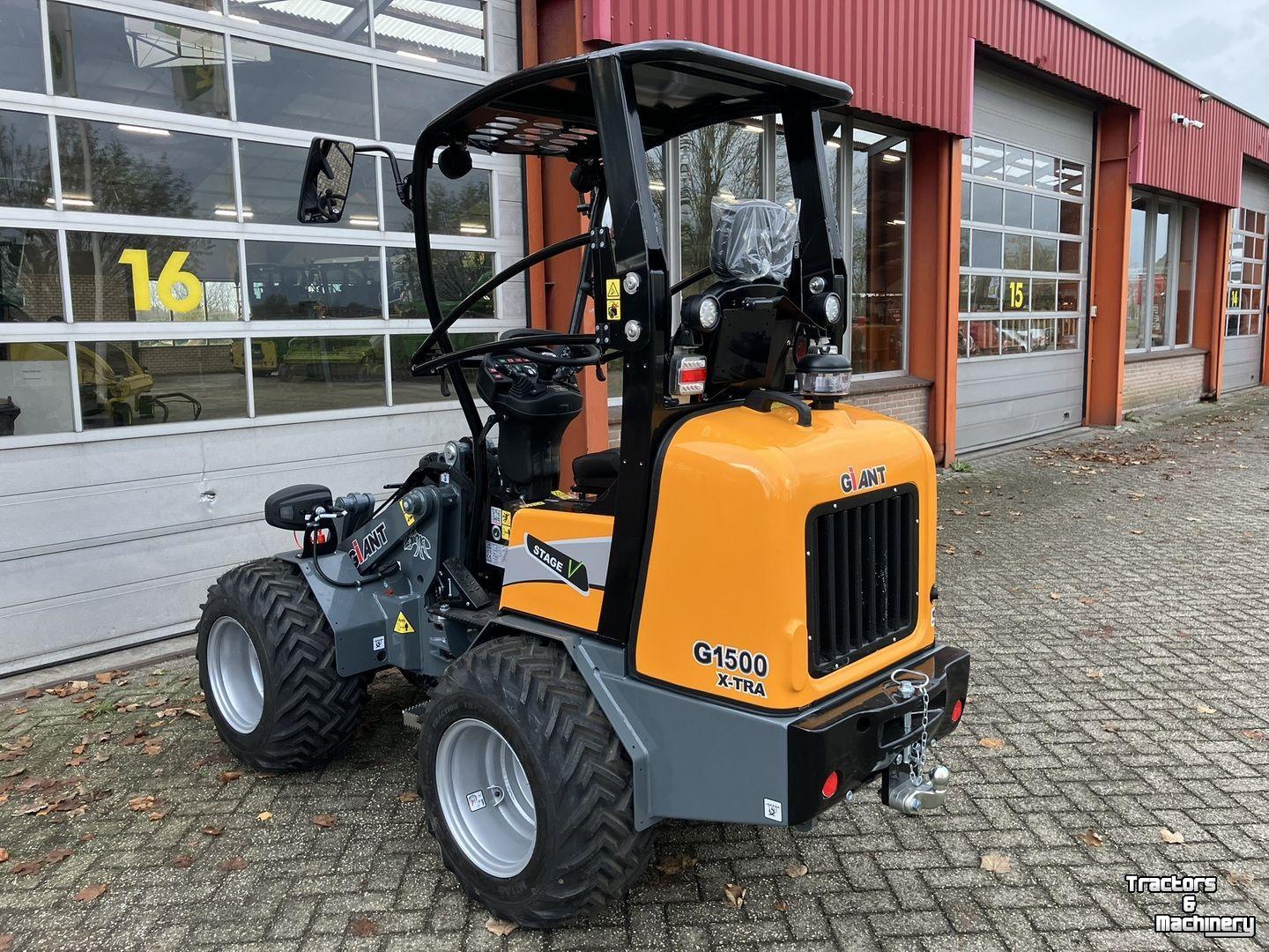 Chargeuse sur pneus Giant G1500 Xtra