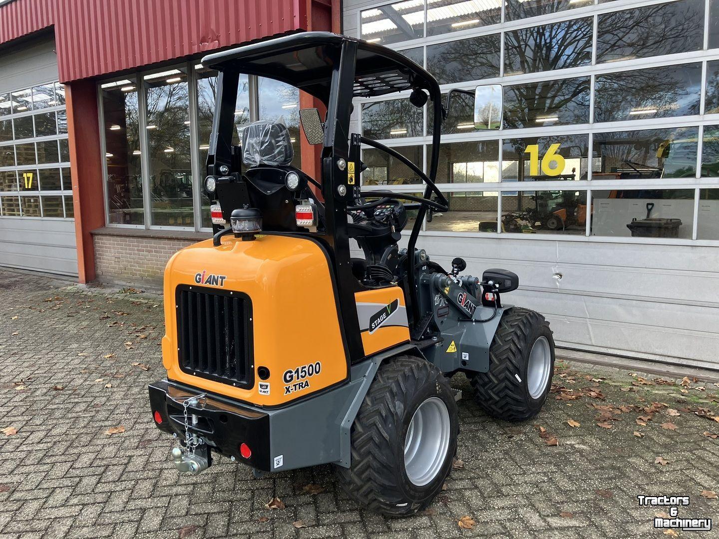 Chargeuse sur pneus Giant G1500 Xtra