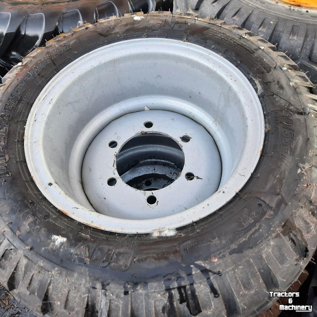 Roues, Pneus, Jantes, Barillets Jumelage BKT 340/55R16 banden