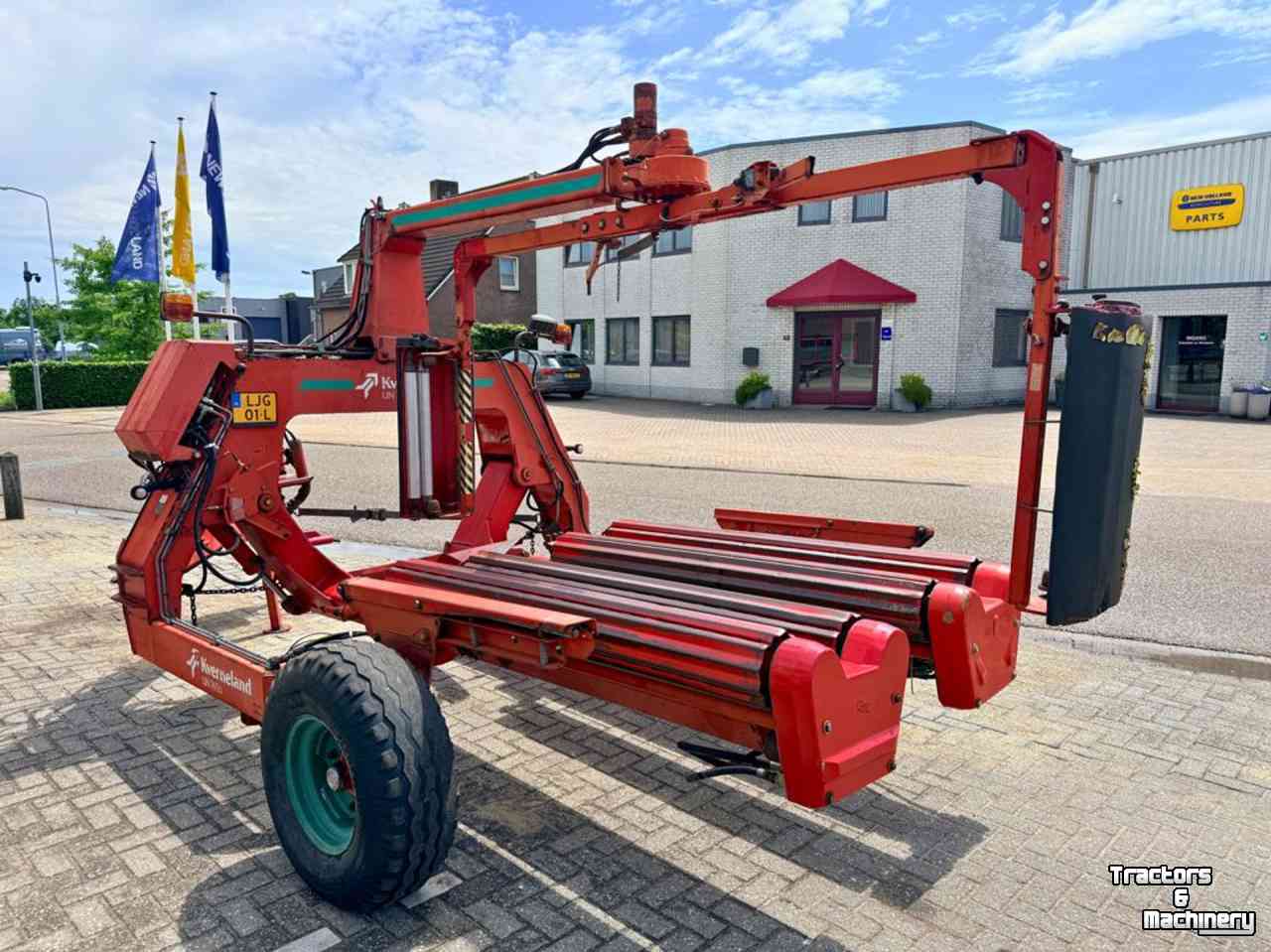 Enrubanneuse Kverneland UN7655 Balenwikkelaar