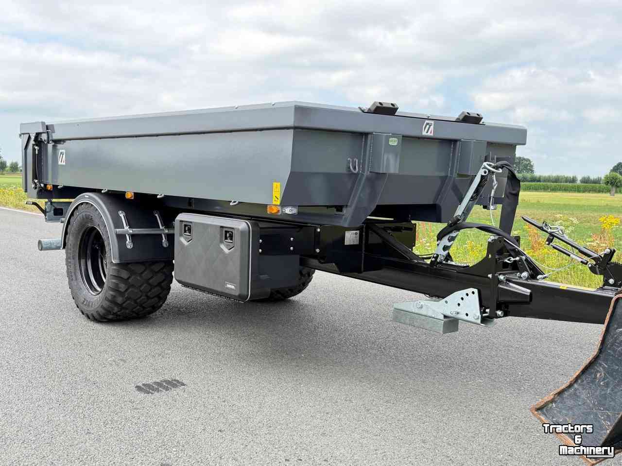 Transport godets de tracteur Midejo Midejo Bakkenwagen / Bakkenkieper achter kraan