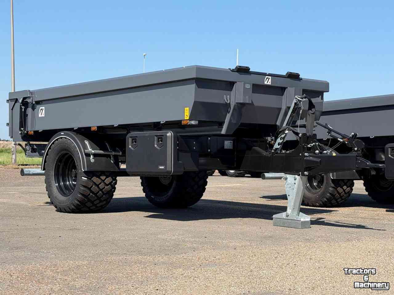 Transport godets de tracteur Midejo Midejo Bakkenwagen / Bakkenkieper achter kraan