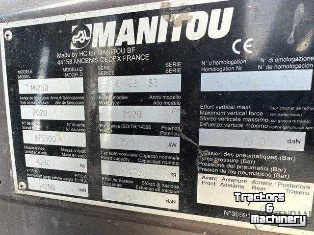 Chariot élévateur Manitou MI25 D Heftruck