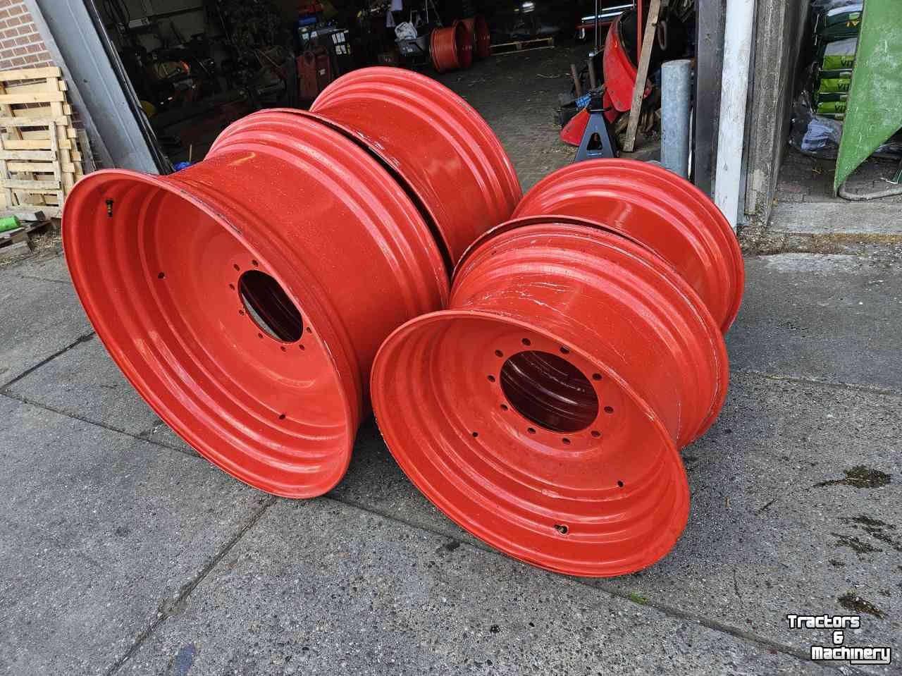 Roues, Pneus, Jantes, Barillets Jumelage  Velgenset Fendt 20x42, 16x30