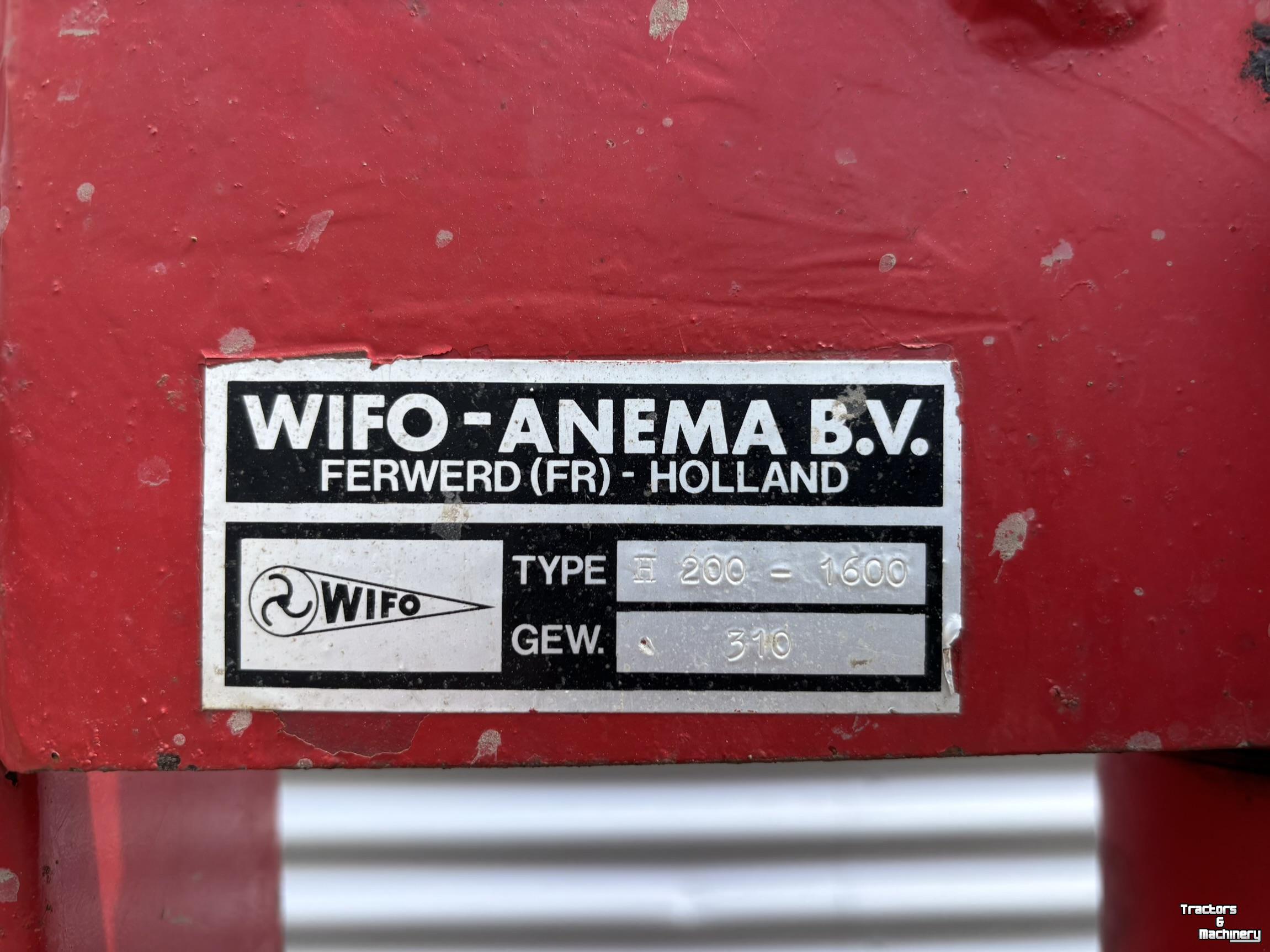 Elévateur Wifo Hefmast H200 - 1600