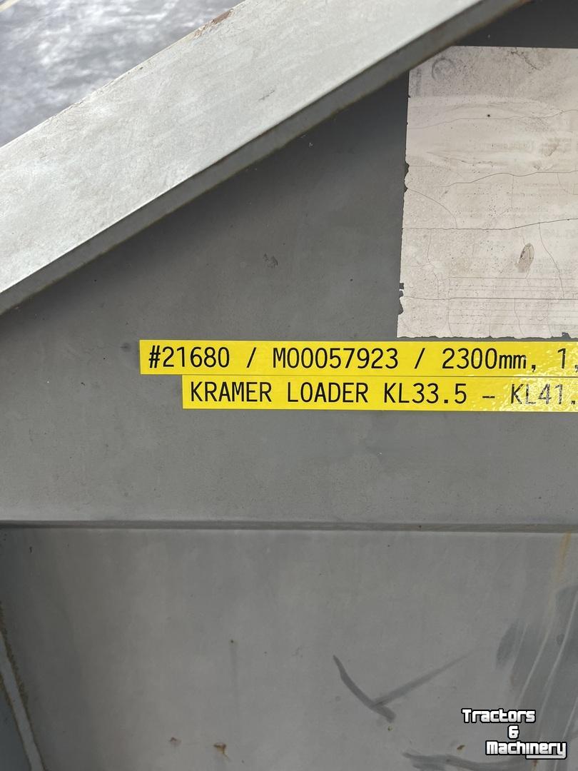 Chargeuse sur pneus Kramer Voorzetstukken