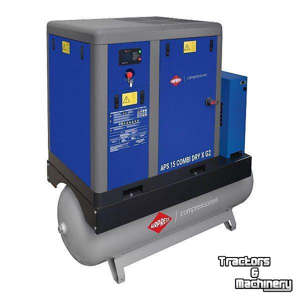 Compresseur mobile Airpress APS 15 CombiDry X schroefcompressor