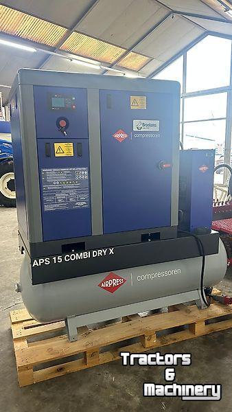 Compresseur mobile Airpress APS 15 CombiDry X schroefcompressor