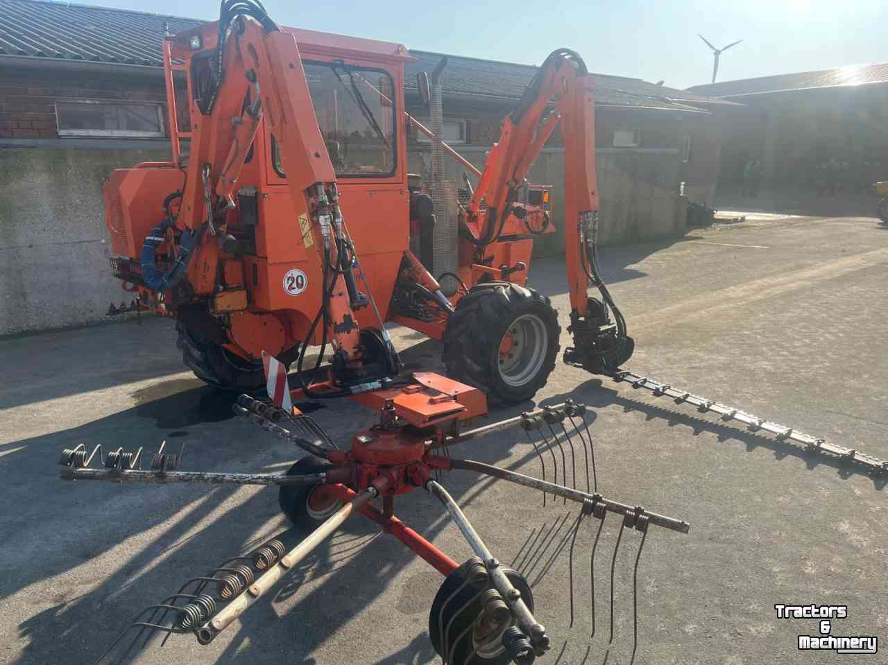 Combinaison faucheuse-andaineur Gödde G60 2HA