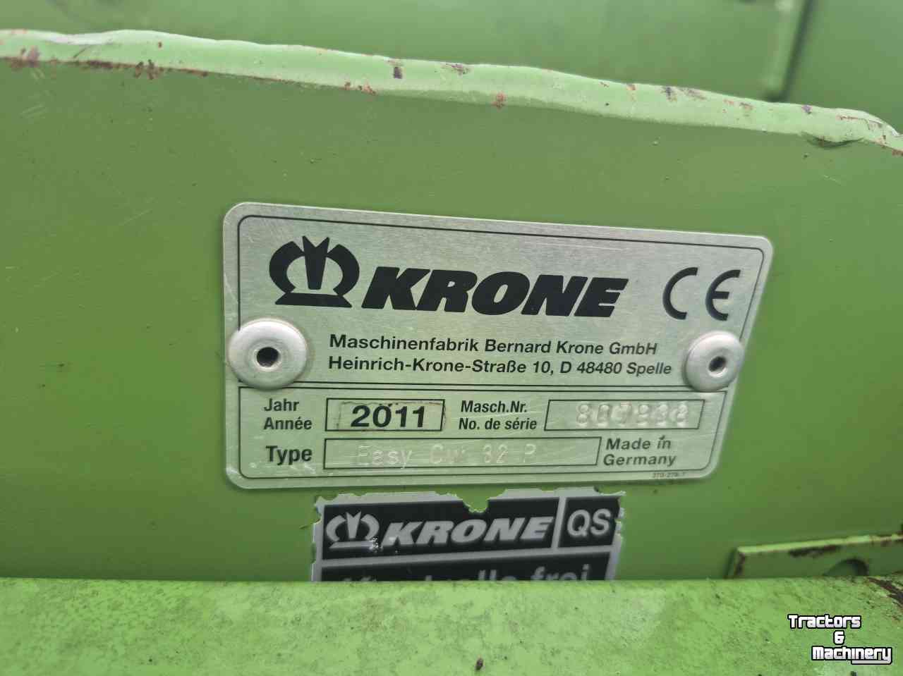 Faucheuse Krone F32