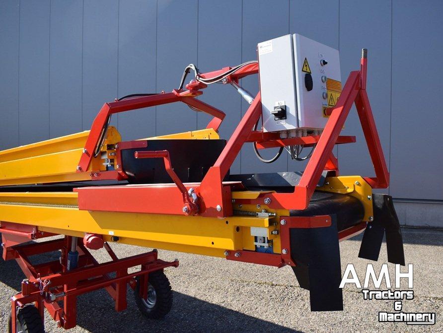 Convoyeur duo télescopique Bijlsma Hercules Telescoopband 8000X800 Telescoopband 2-808-80, Telescopic conveyor belt 2-808-80, Teleskopförderband 2-808-80