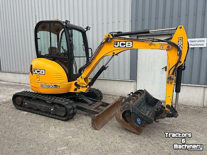 Pelles sur pneus JCB 8030 ZTS