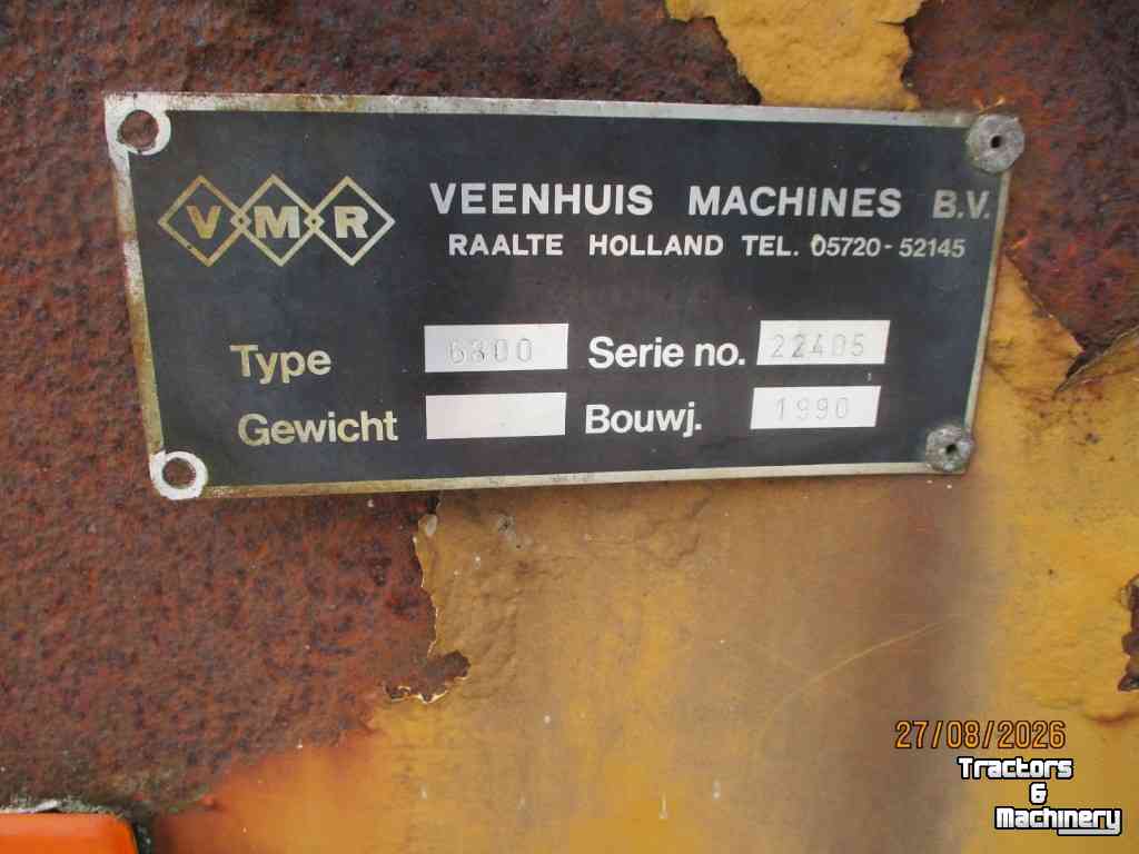 Tonneau de lisier Veenhuis 6800 ltr