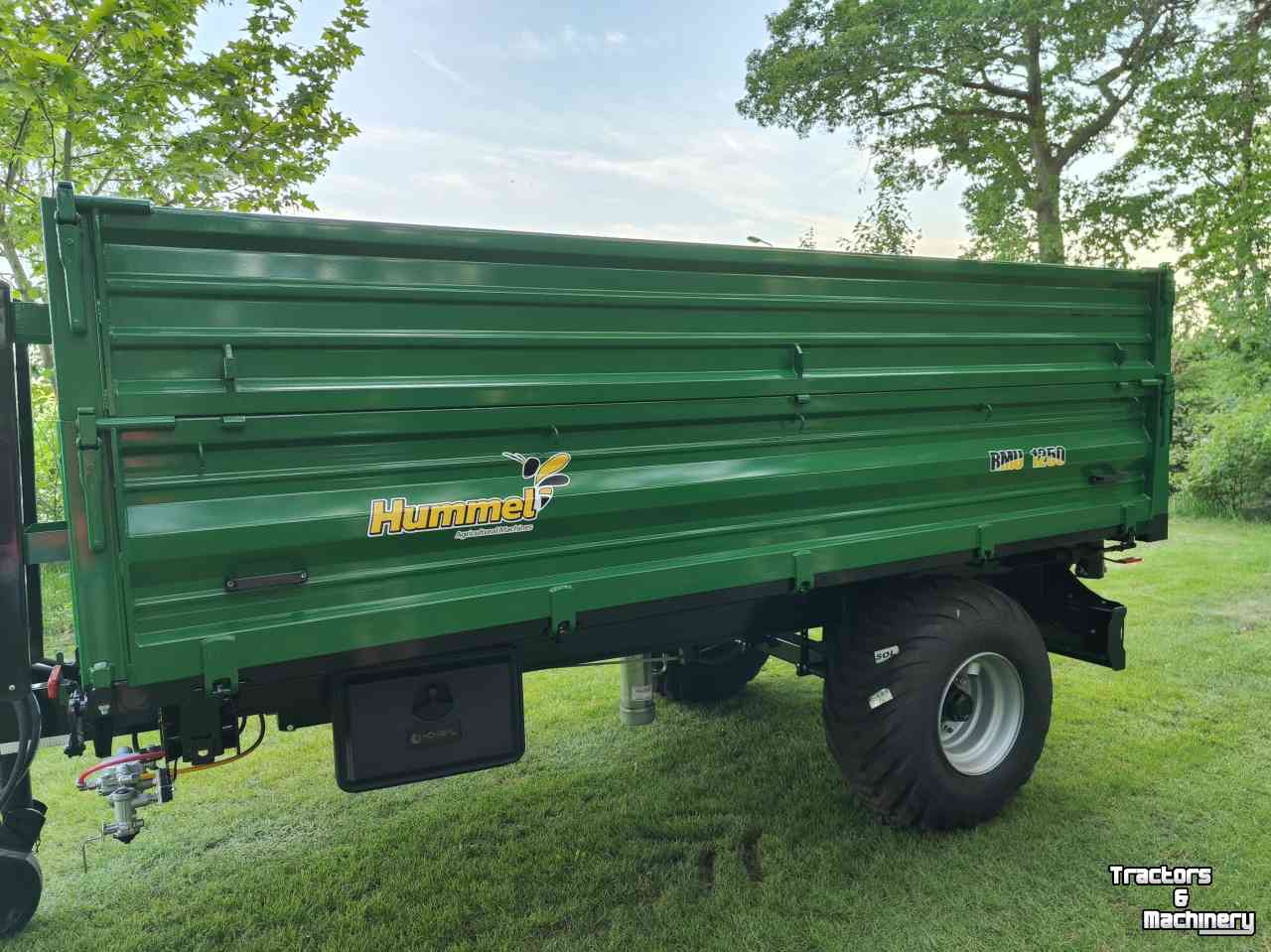 Benne agricole  Hummel 5,0 tons driezijdige kipper