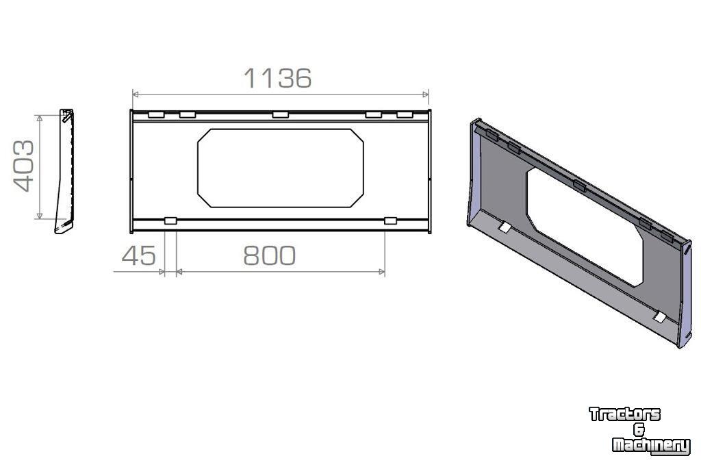 Autres matériel de terrassement et de chantier Qmac HAKENSET: MUSTANG 405 & 406
