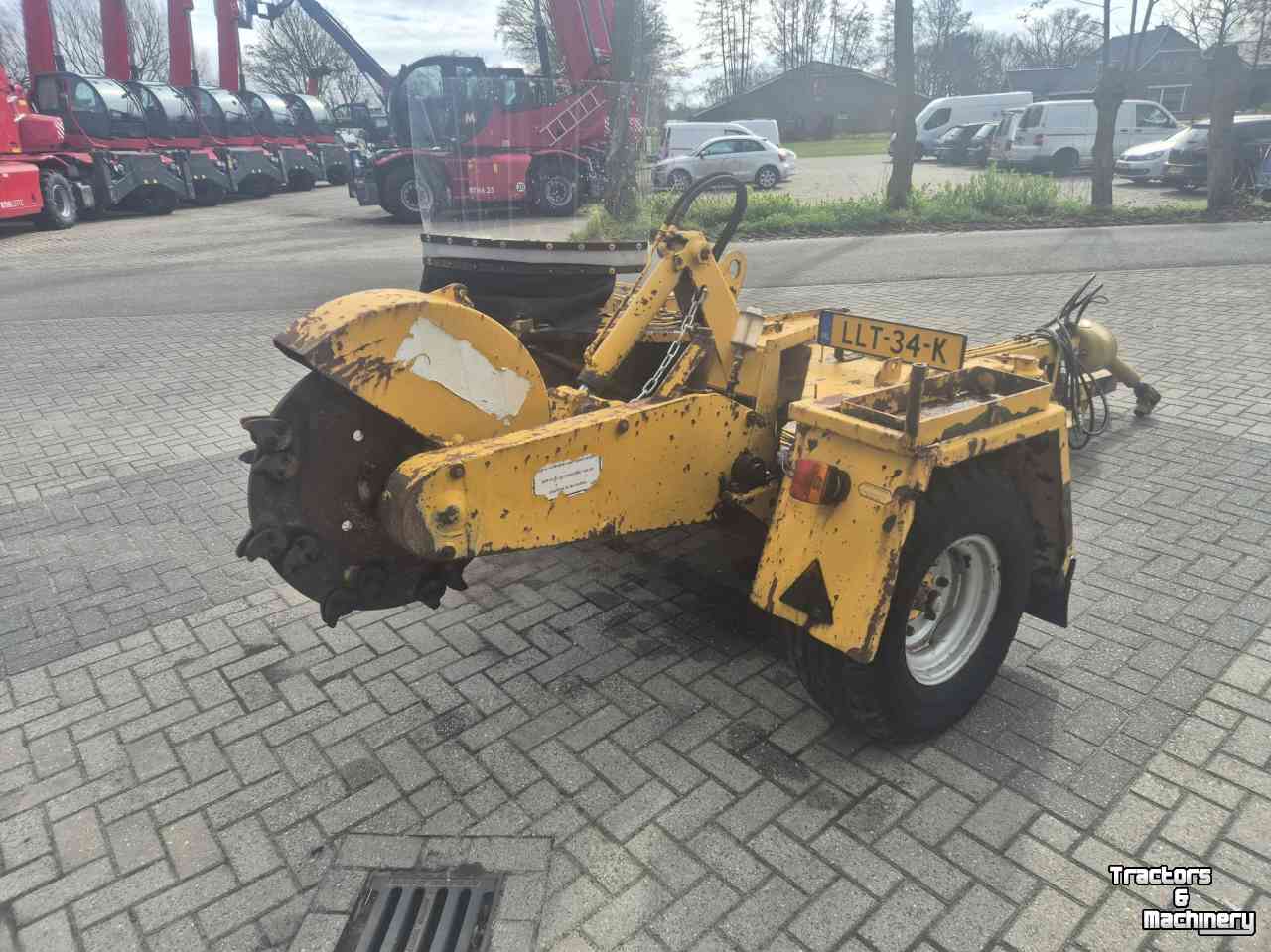 Fraiseuse de souches Vermeer PTO 710