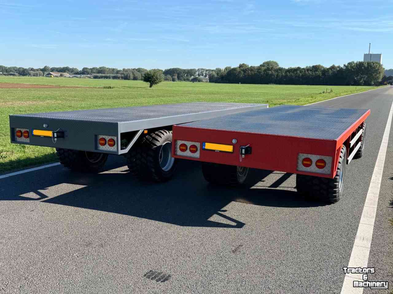 Remorque Midejo Balenwagen / landbouwwagen / balenkar lengte:   6,5, 7,5, 8,5 Midejo